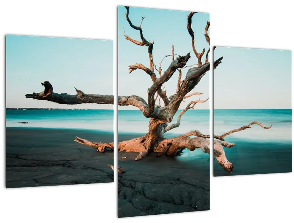 Tablou - Debarcare pe plaja (90x60 cm)