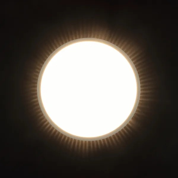Brilliant - Plafonieră LED SOLISTRA LED/18W/230V Ø 34,5 cm bej