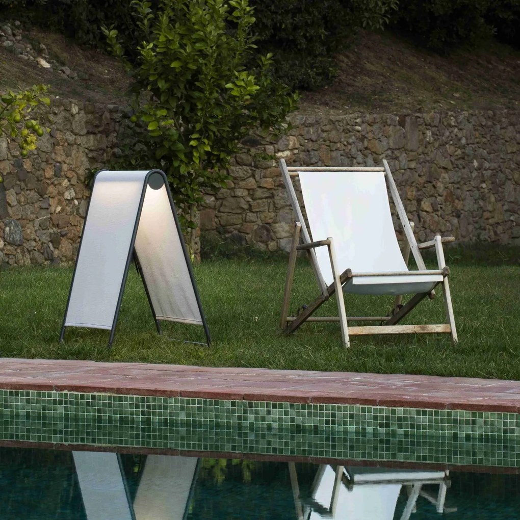 Lampa de podea LED iluminat exterior decorativ IP65 CADAQUES GRI