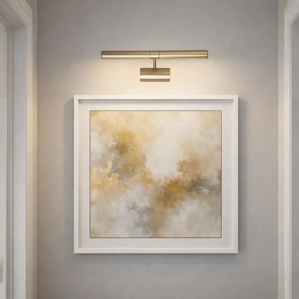 Brilagi - Lampă pentru tablouri DANAE 2xE14/40W/230V, auriu