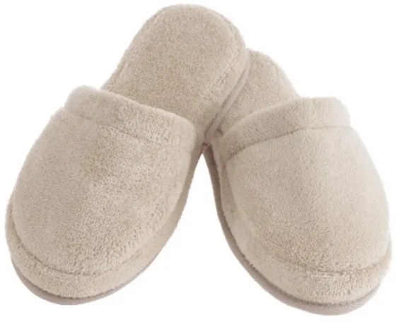 Papuci de casă unisex COMFORT mărime 40/42 Alb crem / Ecru