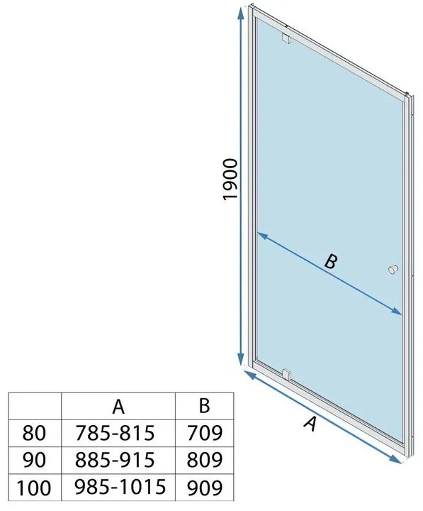 Usa de dus Rea Primo Swing 80 crom