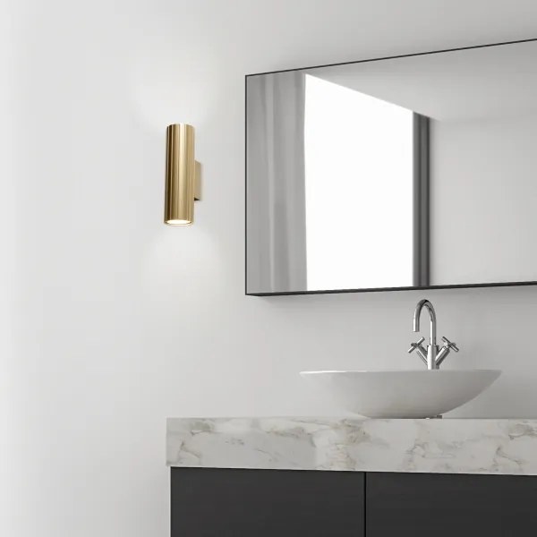 Brilagi - Aplică de perete CRISPINA 2xGU10/10W/230V 20 cm aurie