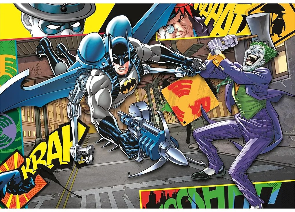 Batman Joker Puzzle luminos Clementoni de 104 piese