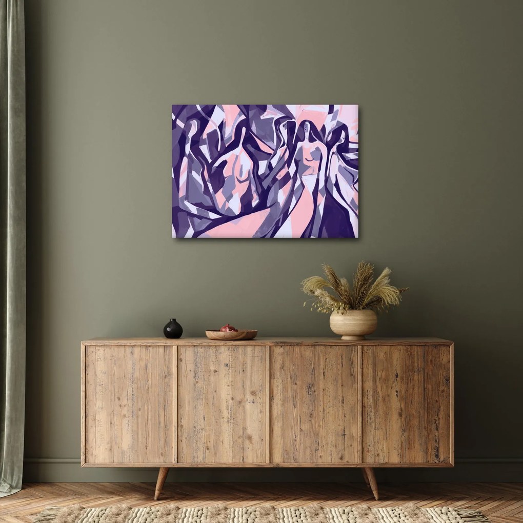 Tablou - Abstract, femei (70x50 cm)