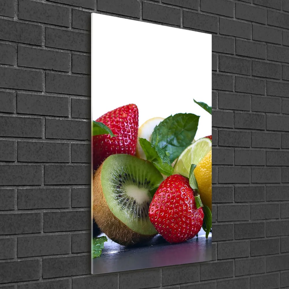 Pictura pe sticlă acrilică Fruct