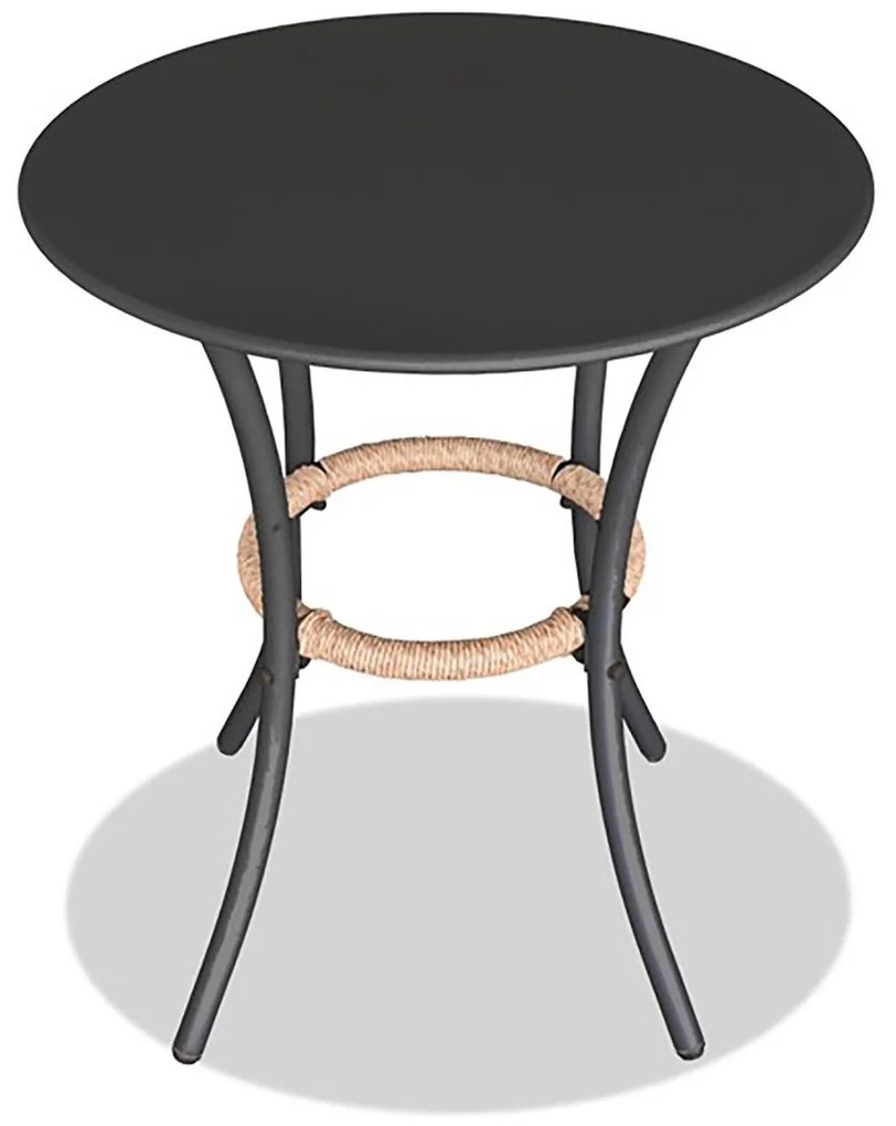 Set mobilier de grădină Abril (natural + antracit) (pentru 2 persoane). 1121234