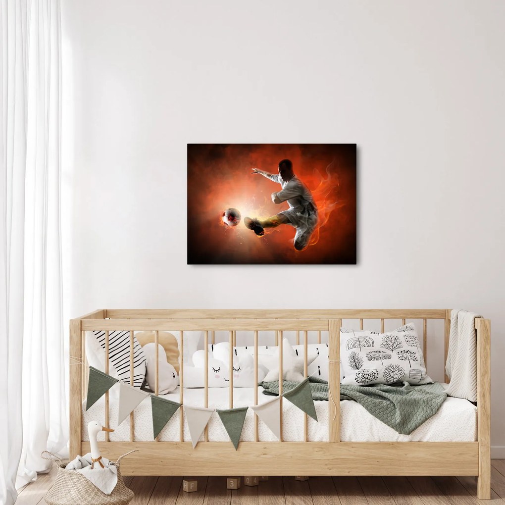 Tablou - Fotbalistul (70x50 cm)