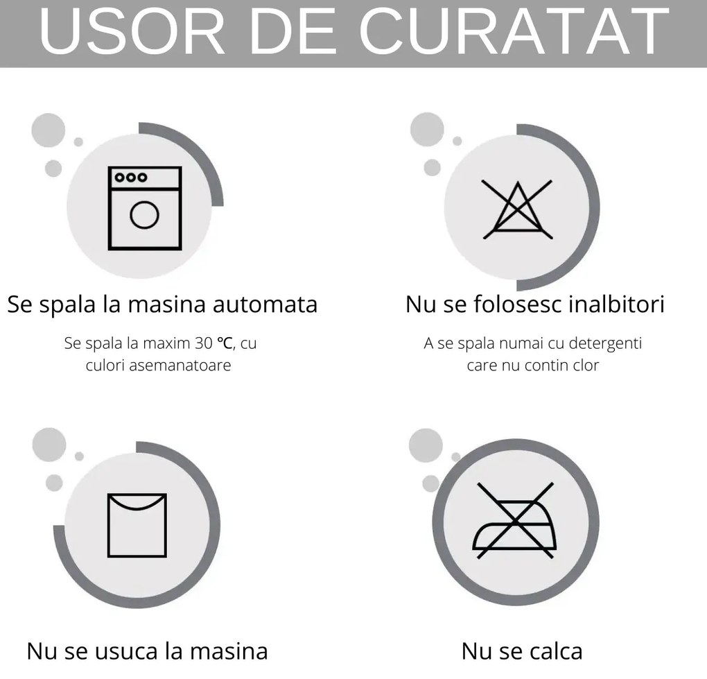 Set 2 huse elastice pentru coltar, catifea, marime: M+L, rosu, HCCJ-11