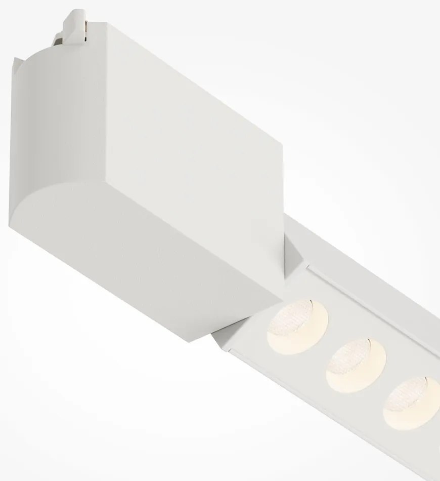 Spot LED, accesoriu pentru sinele monofazate Unity, Points Rot 4000K alb