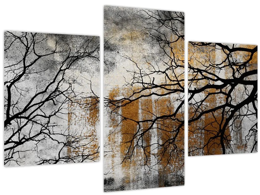 Tablou - Siluetă copac (90x60 cm)