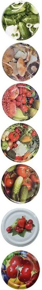 Set borcane de conservare Orion, cu capac, 0,3 l, 12 buc.