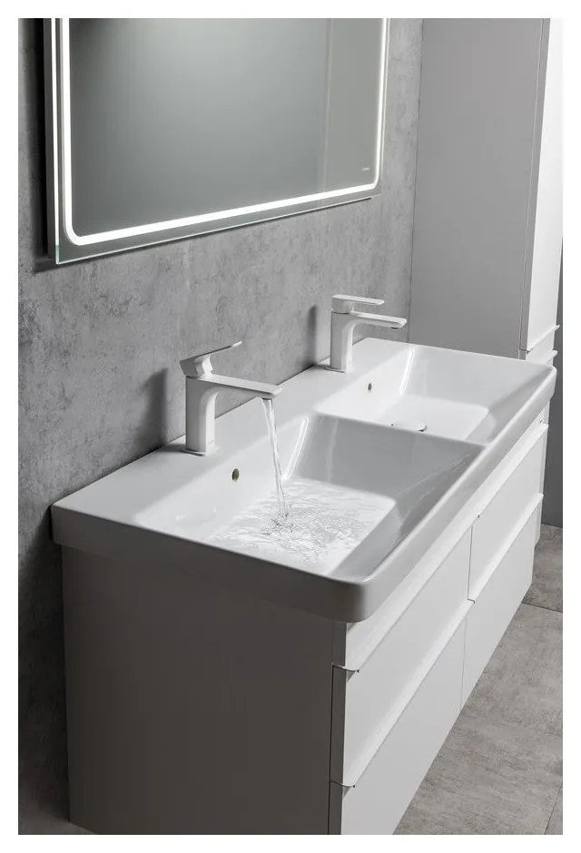 Baterie albă pentru chiuvetă înaltă Spy – Sapho