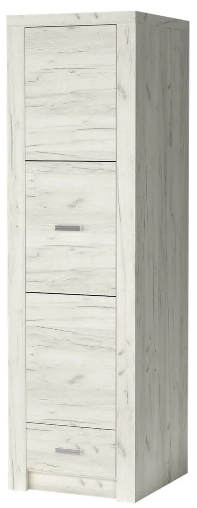 Dulap de haine Indie 02 (craft alb). 1057756