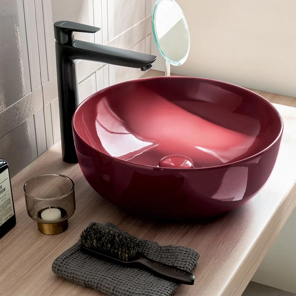 Baterie lavoar inalta Hansgrohe Talis E 240 fara ventil negru mat