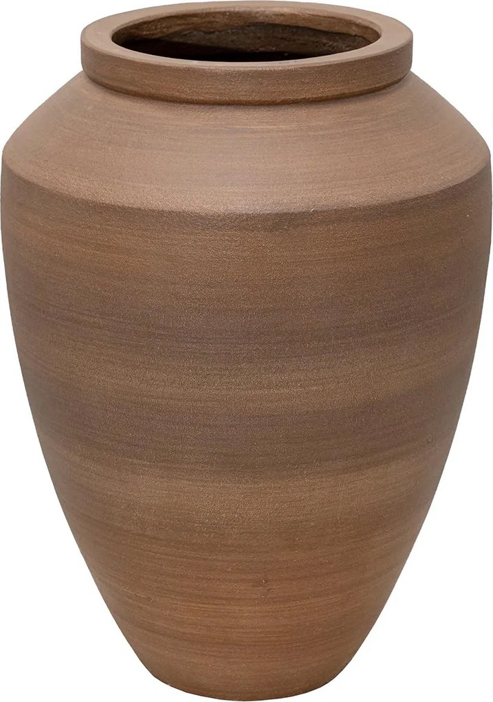 Ghiveci Dafni, culoare maro rădăcină, dimensiuni multiple - PotteryPots mărimea: M - ø 40 cm | înălțime 60 cm