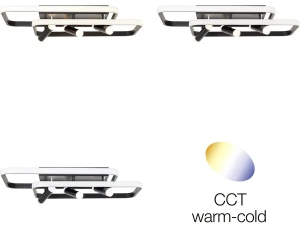 Plafonieră LED dimabilă Brilliant DALIDA LED/54W/230V 3000-6500K + telecomandă