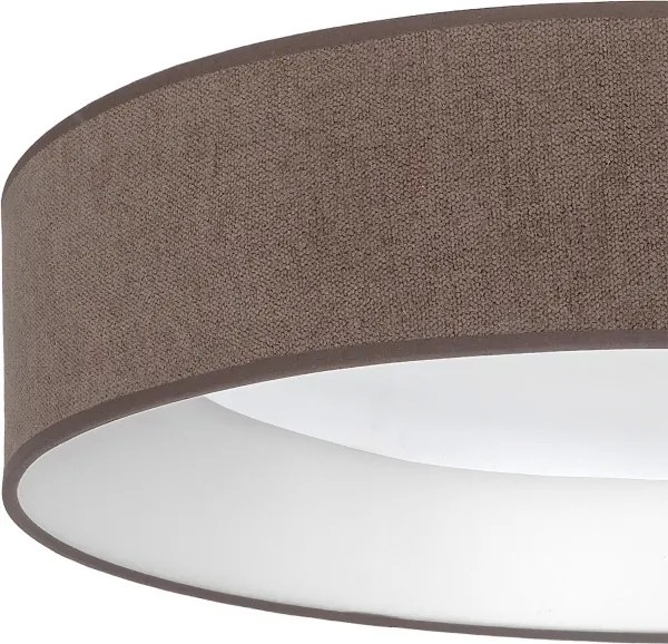 Brilagi - Lampă LED dimabilă, 36W/230V, 3000–6000K, Ø 55 cm, maro, WT + telecomandă