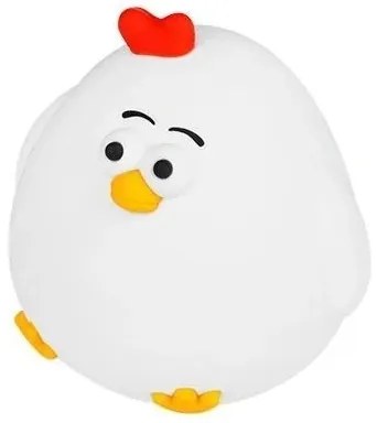 Lampă de veghe LED reîncărcabilă, reglabilă, pentru copii, 1 W/5 V, 3000 K, 800 mAh, puișor