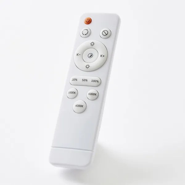 Brilliant - Plafonieră dimerizabilă LED SLIMLINE, 60W/230V, Ø 49 cm, neagră + telecomandă