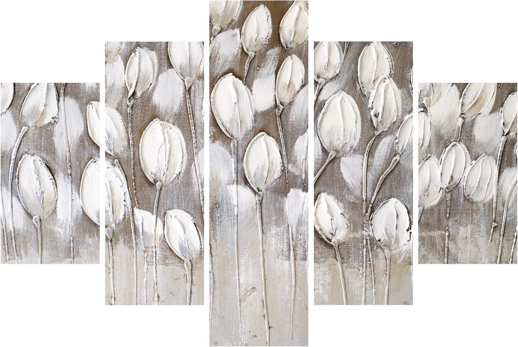 Tablou - Lalele structurate (150x105 cm)