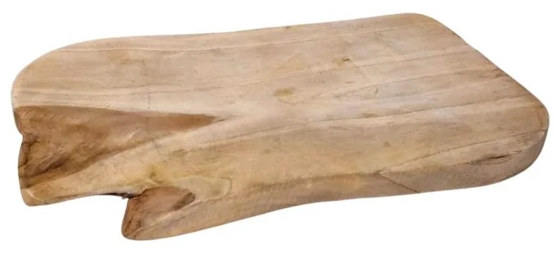Platou Inspiring Nature din lemn de tec 35 cm