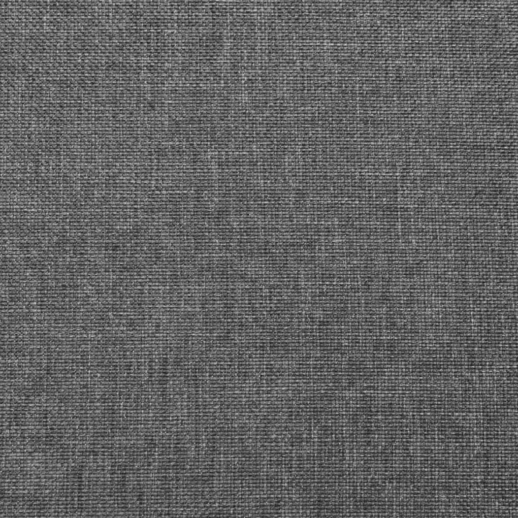Taburet, gri deschis, 78x56x32 cm, material textil Gri deschis