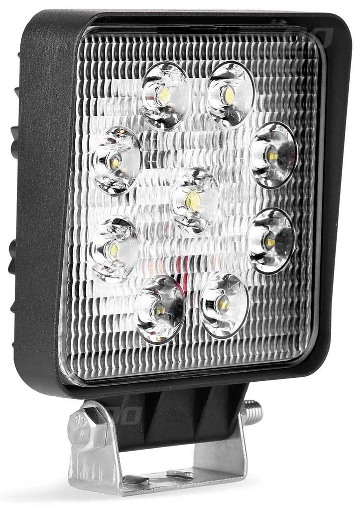 Proiector LED pentru Off-Road, ATV, SSV, culoare 6500K, LED FLOOD,, tensiune 9 - 36V, dimensiune, 110 x 110 mm