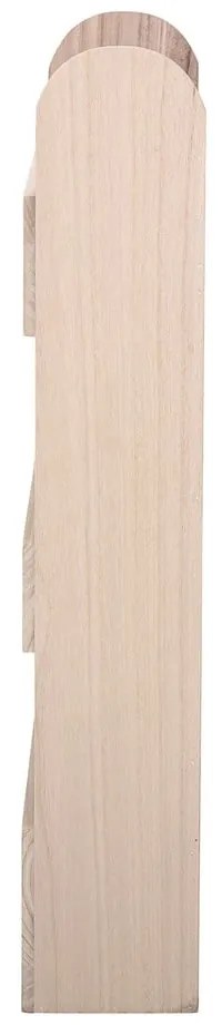 Bibliotecă de perete pentru copii din lemn de paulownia 38x70 cm Moris – Bloomingville Mini