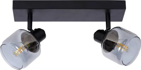 Spot Lucide 77979/02/30 BJORN 2xE14/40W/230V negru