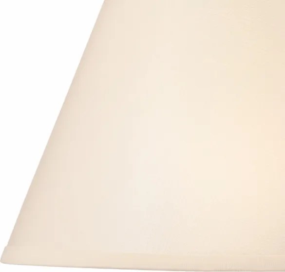 Abajur de schimb JUTA, E27, Ø 19 cm, crem