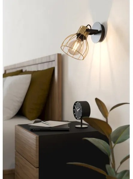 Spot de perete SAMBATELLO 1xE27/40W/230V Eglo 900382