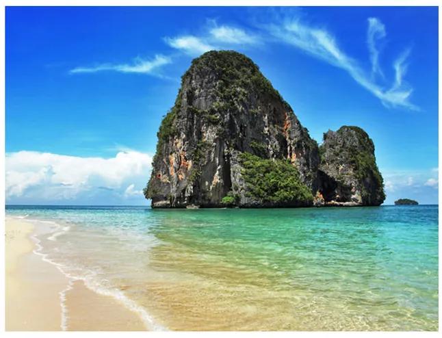 Fototapet - Exotic landscape in Thailand, Railay beach