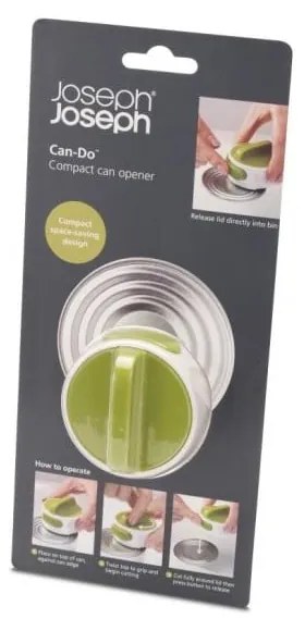 Desfăcător conserve Joseph Joseph Can-Do, alb-verde