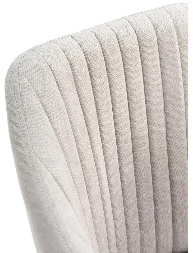 Set de scaune de sufragerie gri deschis 2 buc. tapițat Nadi – Marckeric