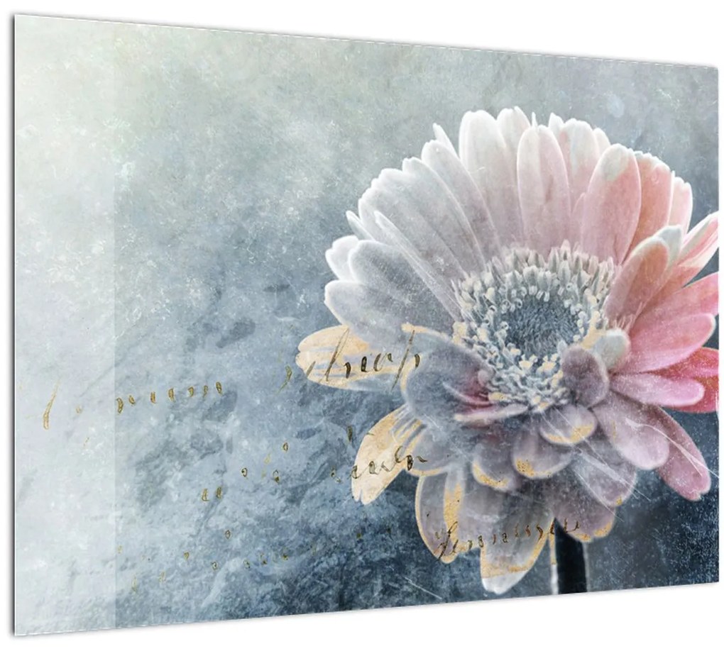 Tablou - Floare de iarnă (70x50 cm)