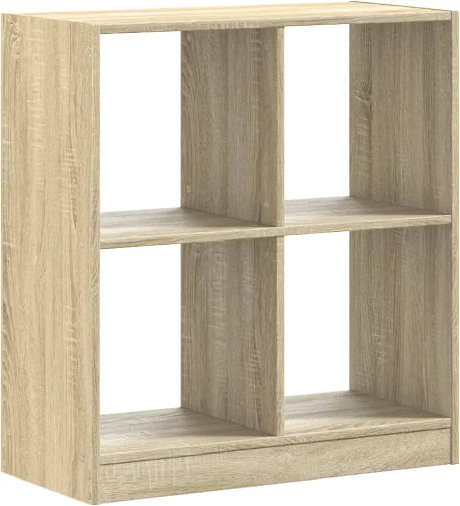 vidaXL Bibliotecă, stejar sonoma, 68,5x32x75 cm, lemn prelucrat