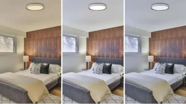 Plafonieră LED reglabilă ILVI LED/45W/230V 2700-6500K Ø 50 cm alb/bej+telecomandă