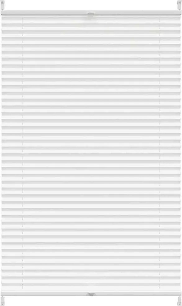vidaXL Jaluzea plisse, alb, 70x150 cm, pliuri