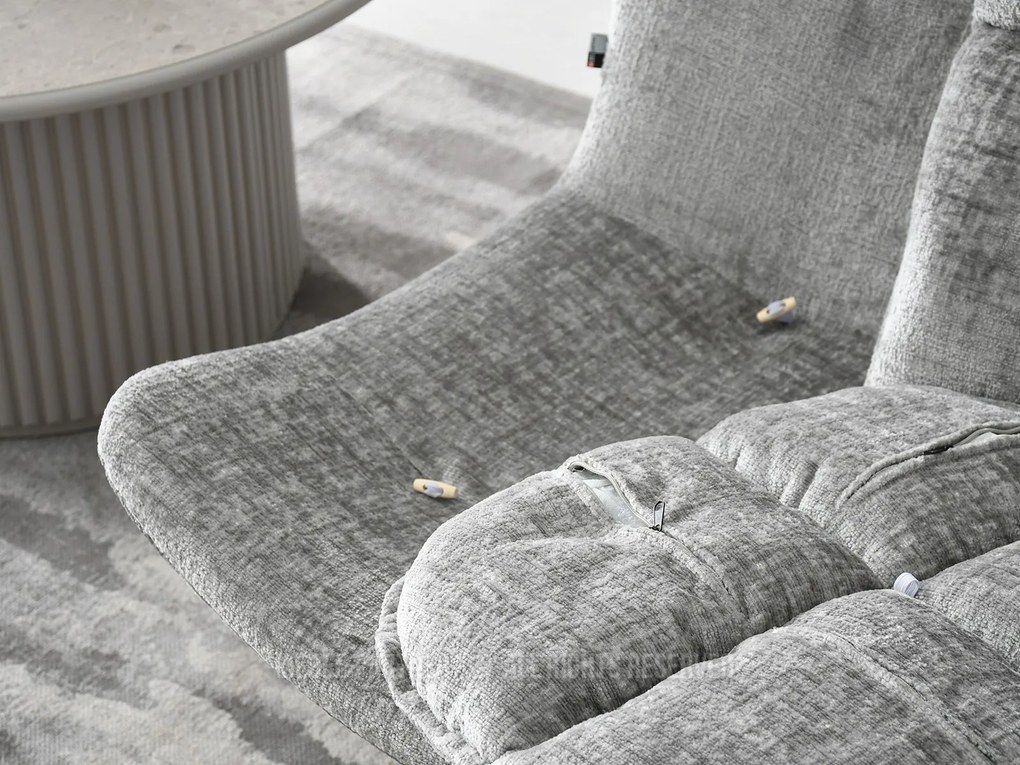 Fotoliu Jaspier (gri + crem). 1110120