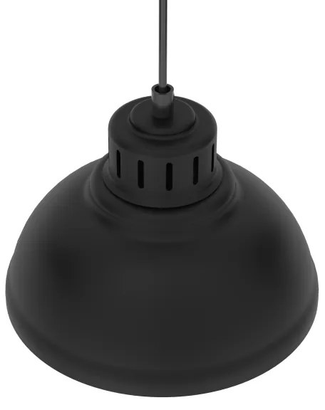 Lustră pe cablu SVEN 4xE27/15W/230V neagră