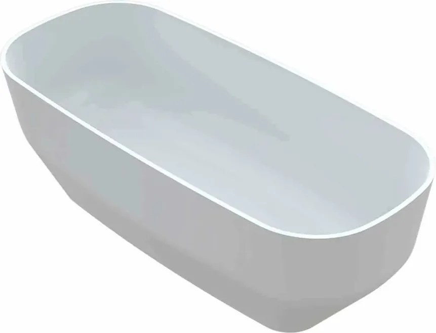 Cada freestanding Vayer Serpens 2 alb 165x75 cm