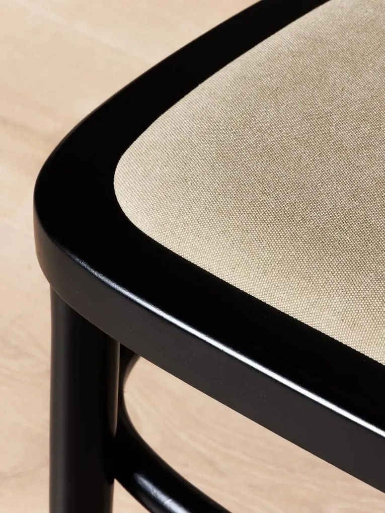 Scaun dining, din bumbac si rattan, Cleopatra