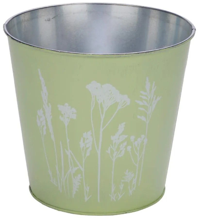 Ghiveci Ego Dekor Flowery, ø 10,5 cm, verde