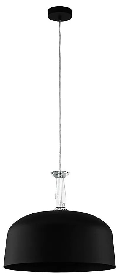 Lustră pe cablu MONTE FUERTE 3xE27/10W/230V neagră Eglo 39588