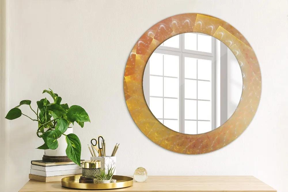 Decoratiuni perete cu oglinda Abstractizarea spirală