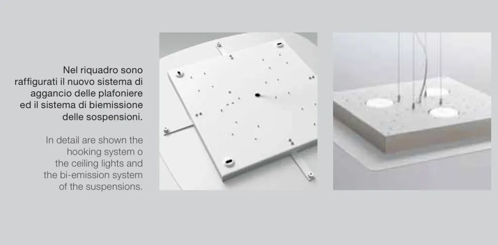 Lustra suspendata moderna GISELLE 54x54cm, alb, gri sau argintiu