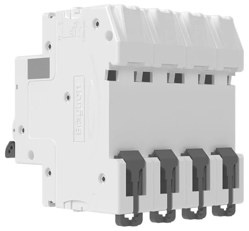 Siguranta automata 4P, 6A, curba de declansare C, capacitate de rupere 6kA, Braytron