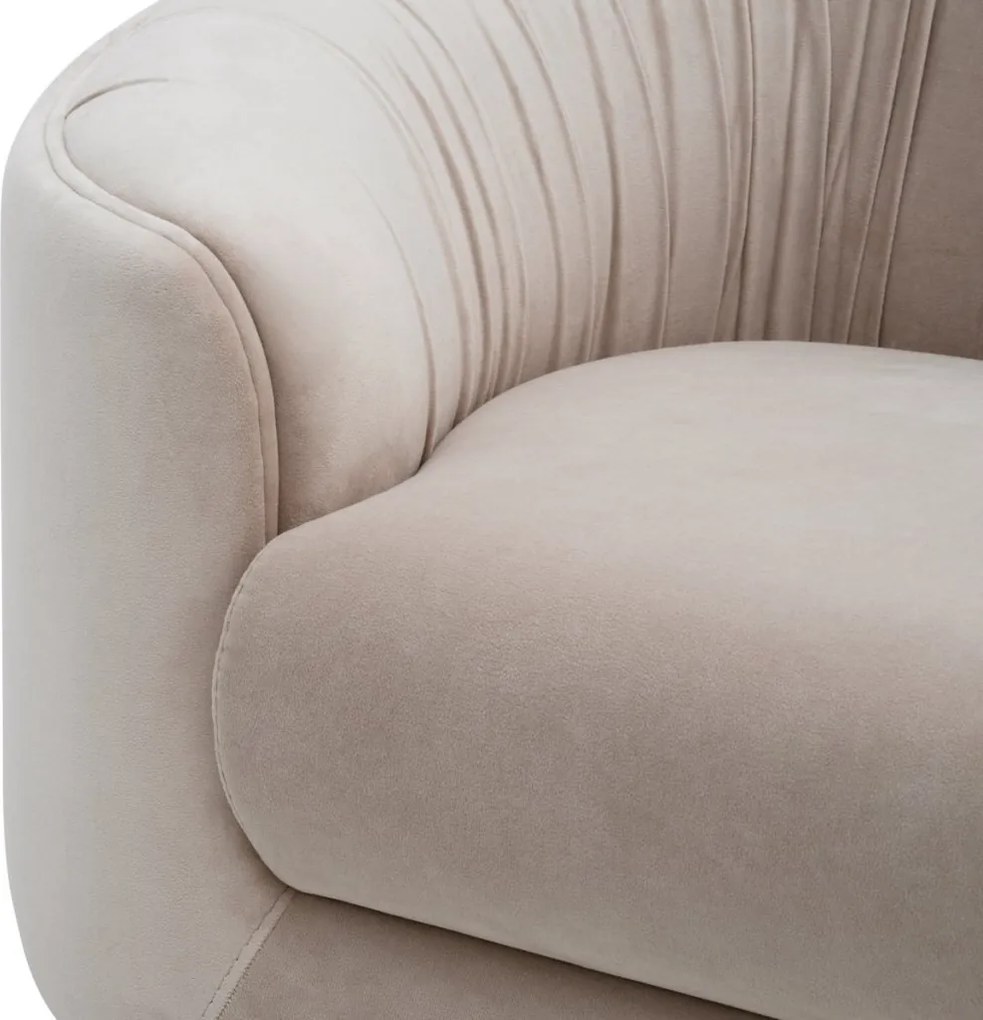 Canapea moderna LUX Jameson, Amaro cream