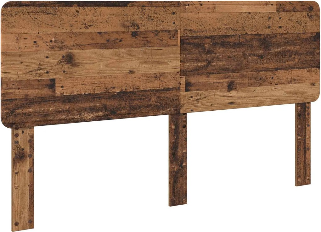 vidaXL Tăblie cap Lemn Vechi 180 cm Lemn compozit